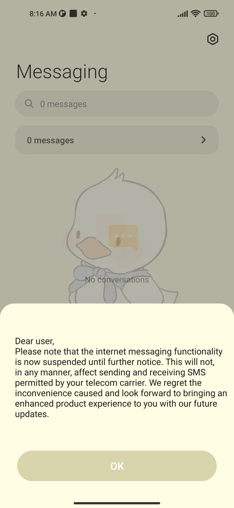 Cute duck screenshot