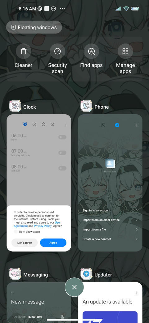 Cute happy girl screenshot