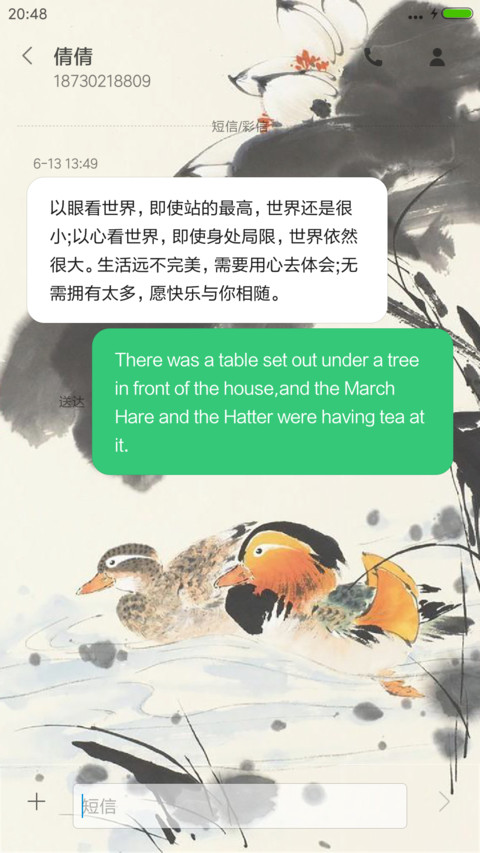水墨小鸳鸯 screenshot