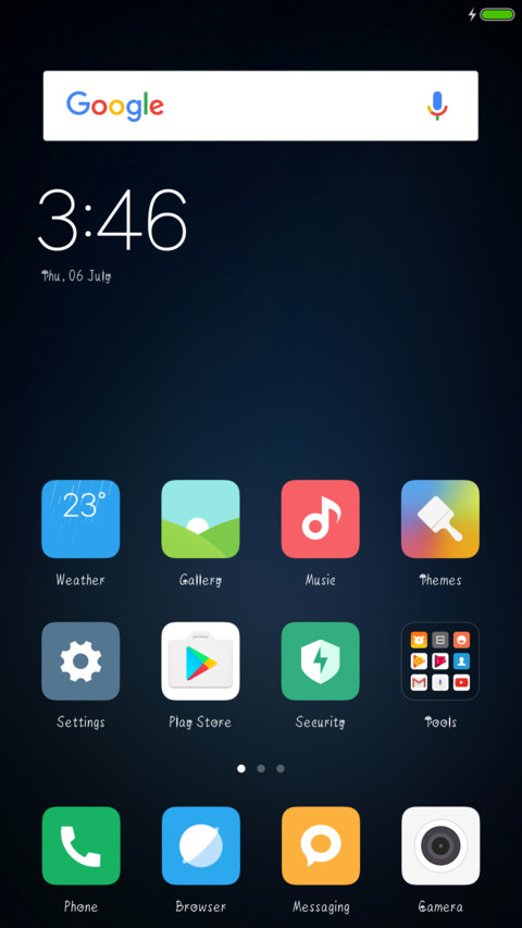 Moby All Day Rain screenshot