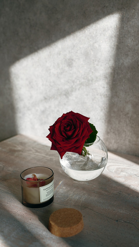 Roses are on the table screenshot