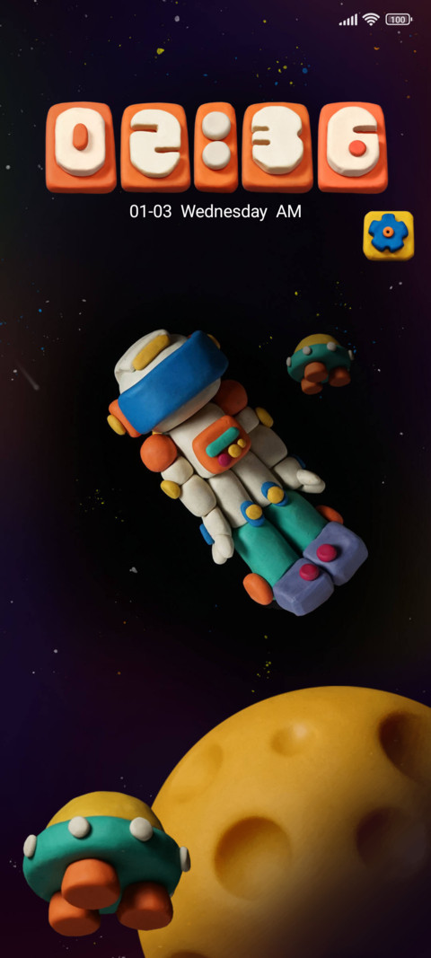SpaceMan Clay screenshot