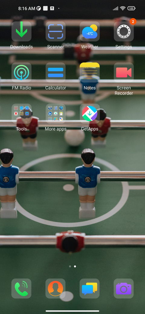 MUUI screenshot