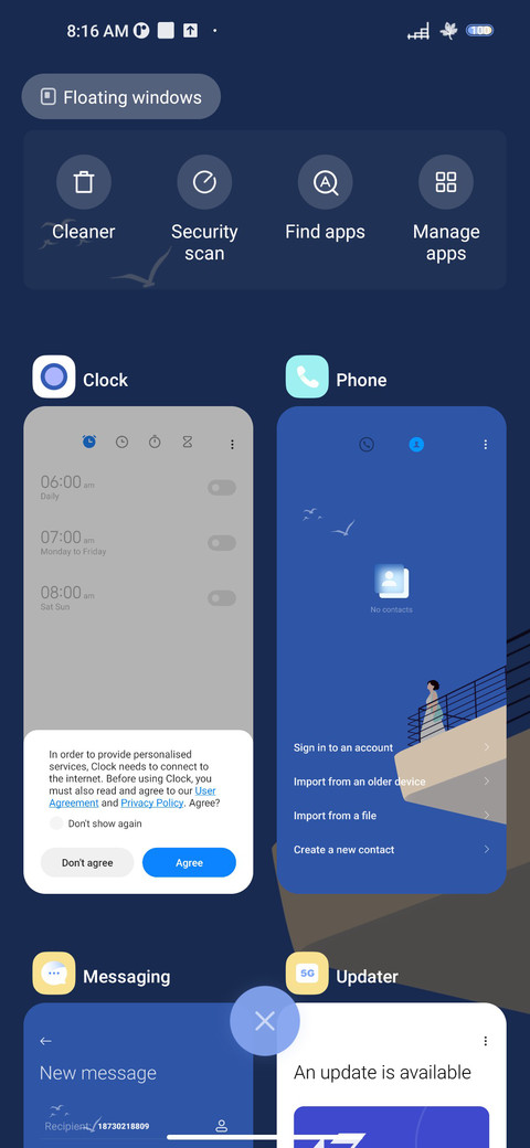 Blue Sky screenshot