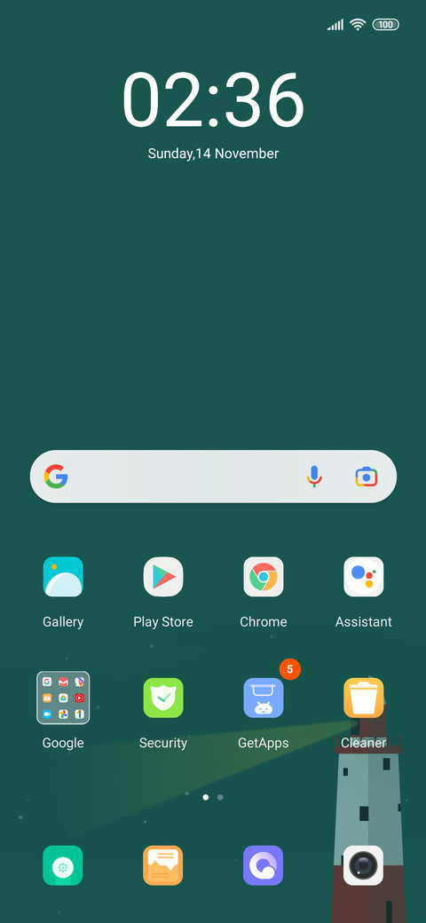 Call beacon screenshot