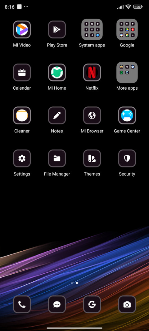 Rainbow Waves screenshot