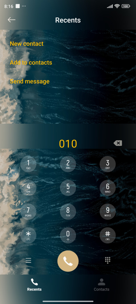 Beauty of waves screenshot