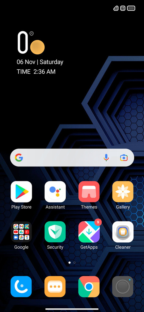 HoneyComb screenshot