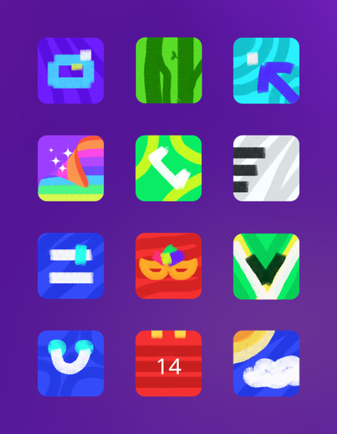 Colorful macaw screenshot