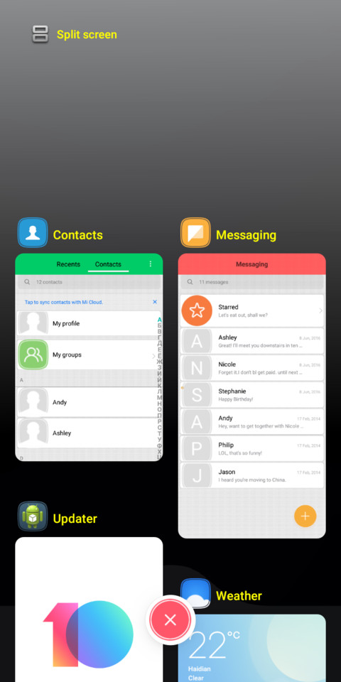 Color B screenshot