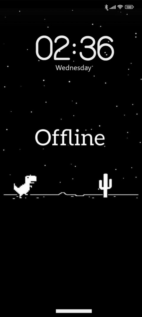 Offline screenshot