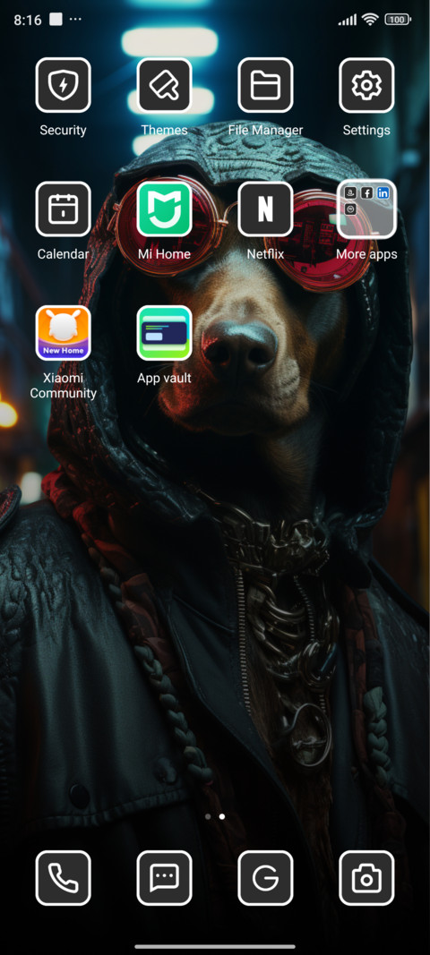 hacker dog screenshot