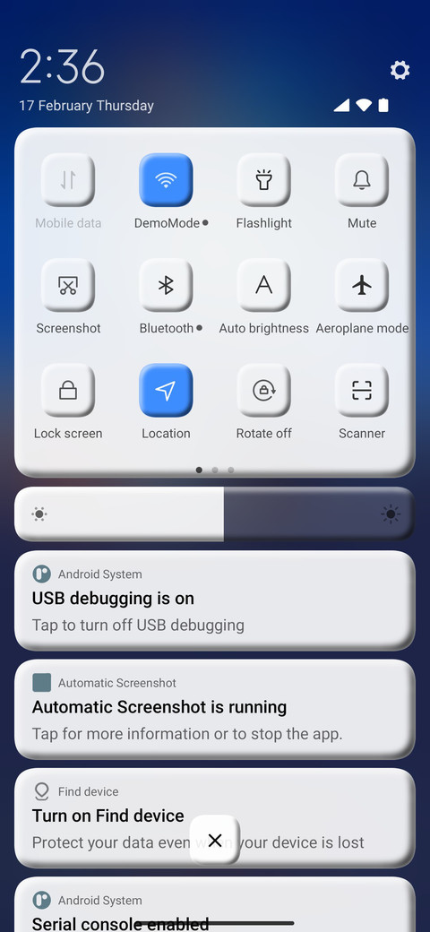 İslâmi 3D Theme screenshot