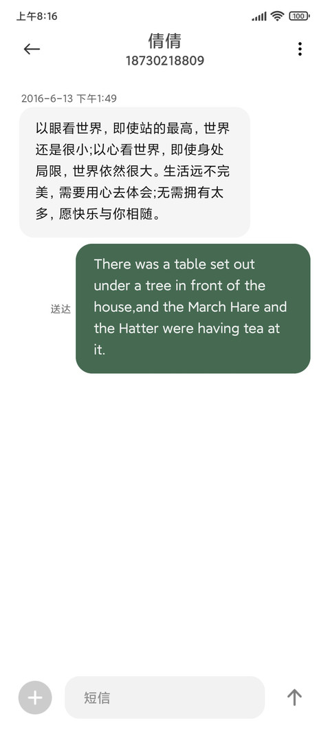 极简绿色 screenshot