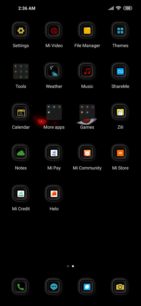 MimicryCoolBlack screenshot