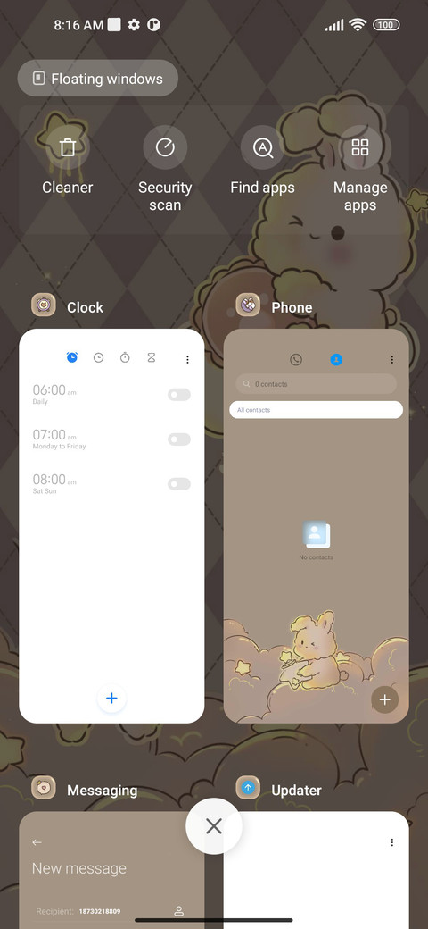 retro moon bunny screenshot