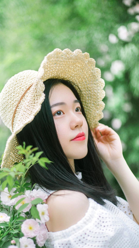草帽如何显脸小 screenshot