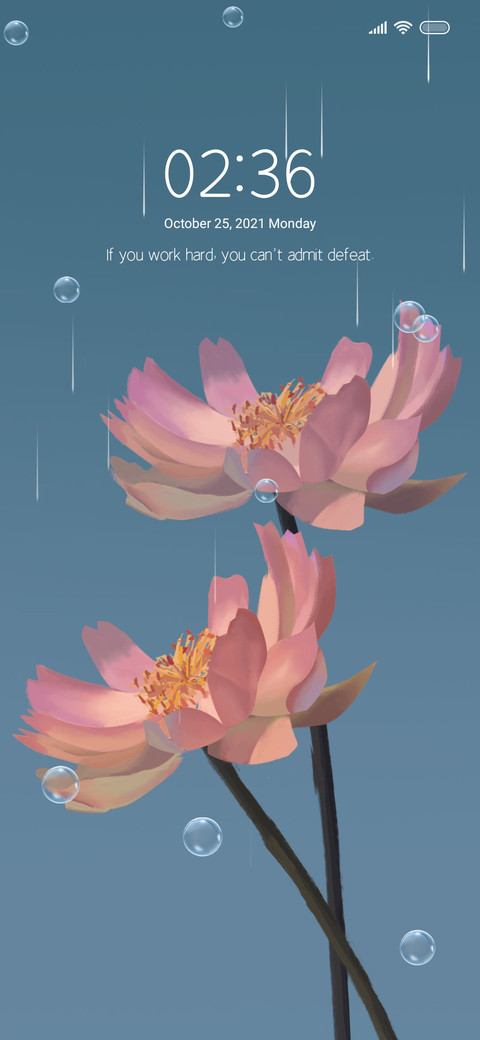 Floral screenshot
