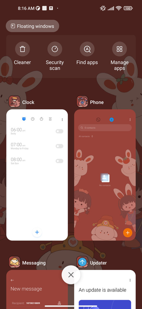 Rabbit party screenshot