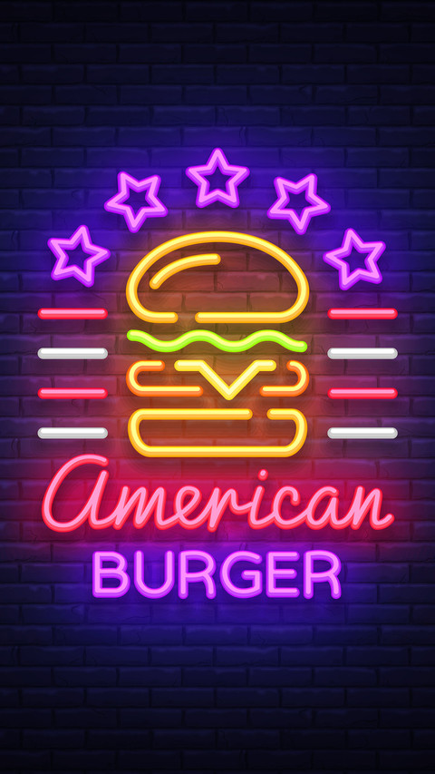 Neon illustration-08 screenshot
