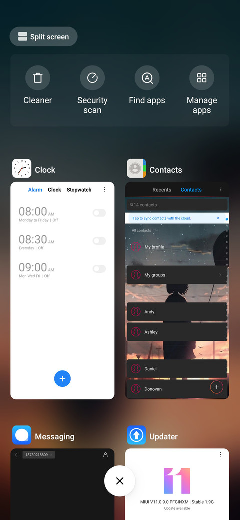 Pensiero screenshot