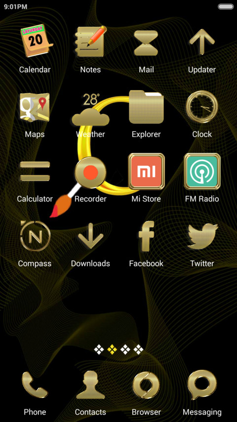  IN Golden Black screenshot