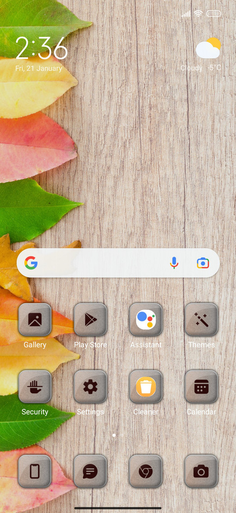 Leaf Design screenshot
