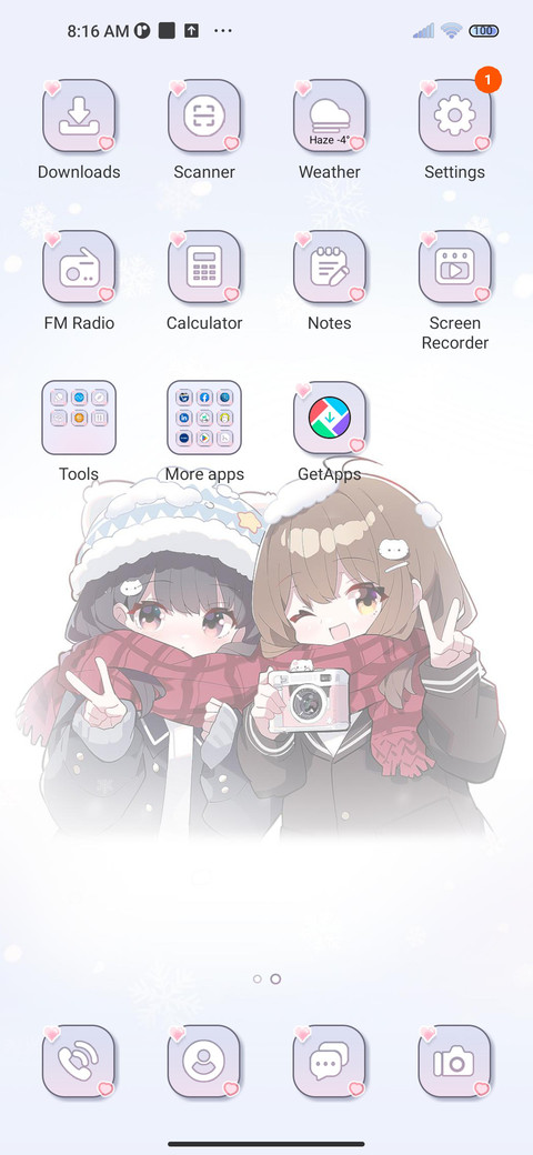 Winter photo screenshot