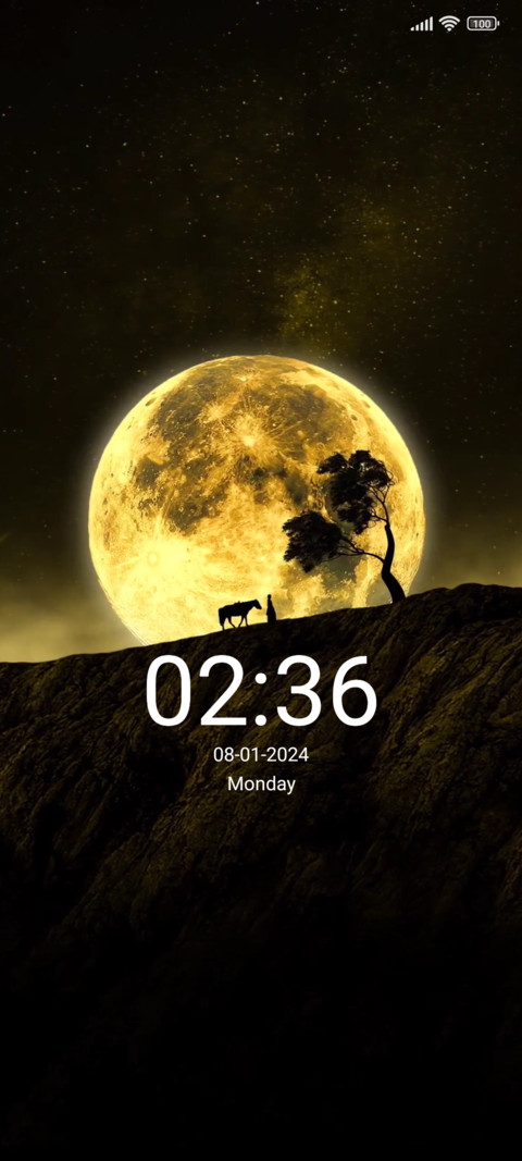 Moon night screenshot