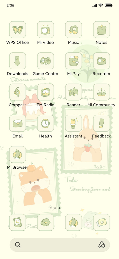 Spring stamps screenshot