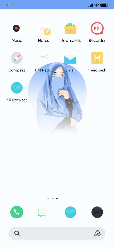 JILBAB BIRU screenshot
