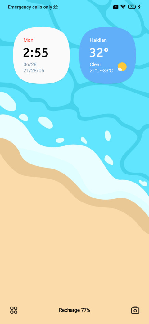 Seaside v11 screenshot
