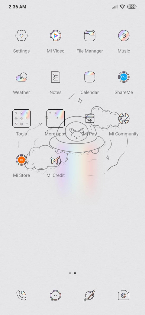 Rainbow Nebula screenshot