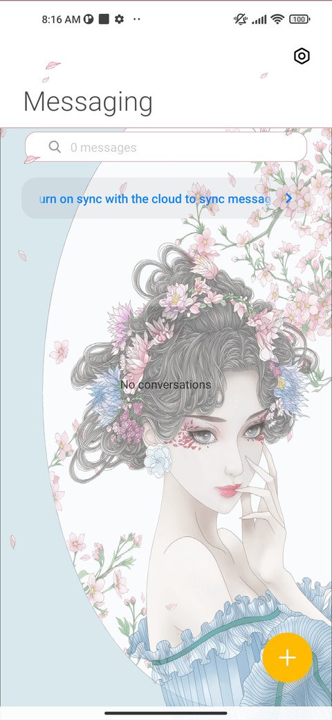 Falling Flowers screenshot