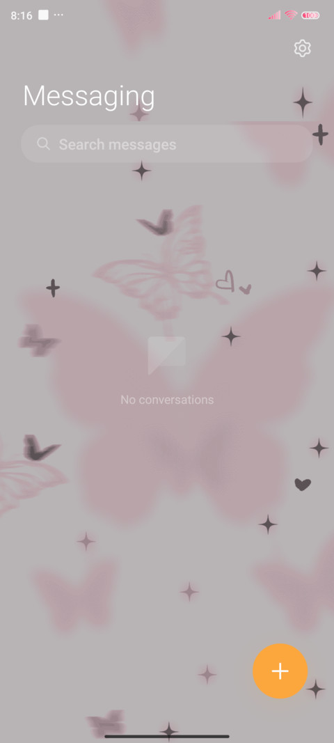 Pink butterfly screenshot