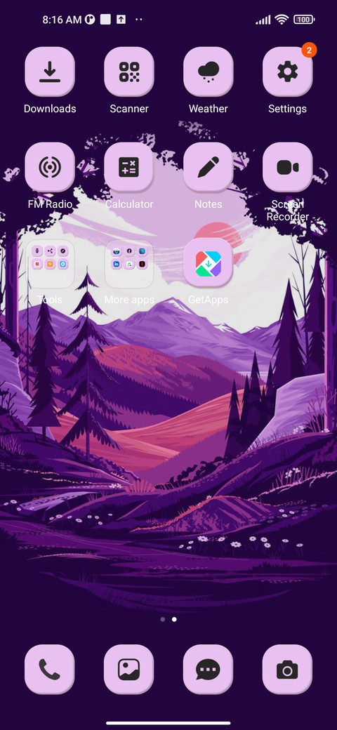Purple Peace screenshot