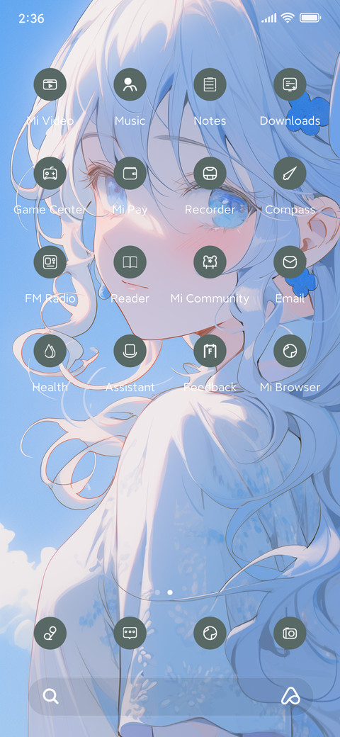 Cute Blue screenshot