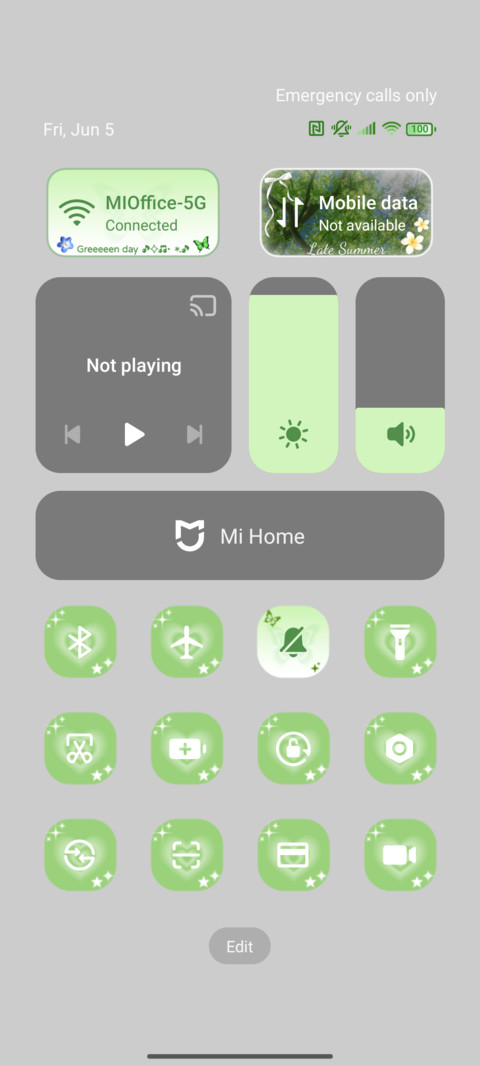 Sky trees screenshot