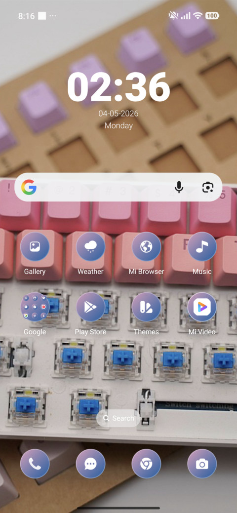 Mechanical screenshot