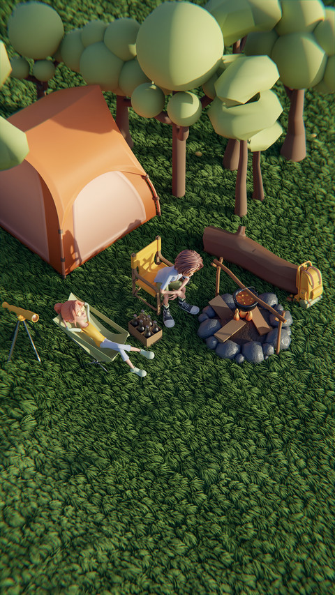 How to camping safely in the wild 2 screenshot