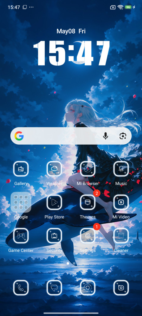 Blue Glass screenshot