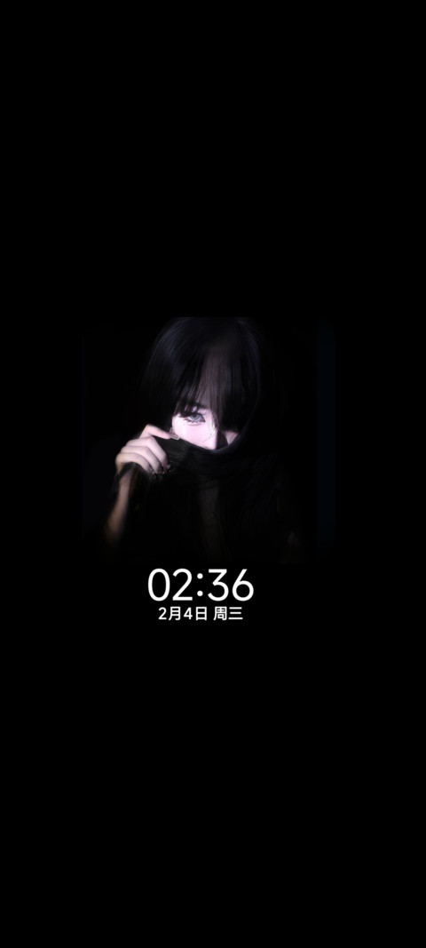 ins风高冷少女 screenshot