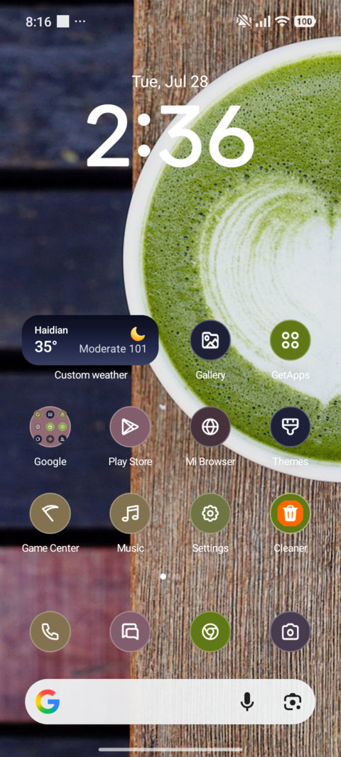 Matcha screenshot