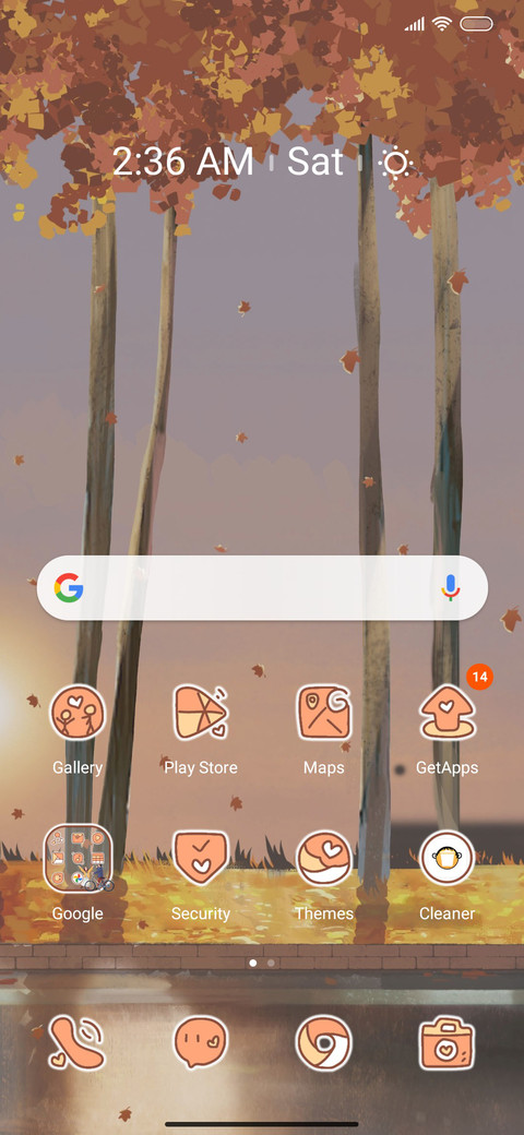 Autumn Maple screenshot