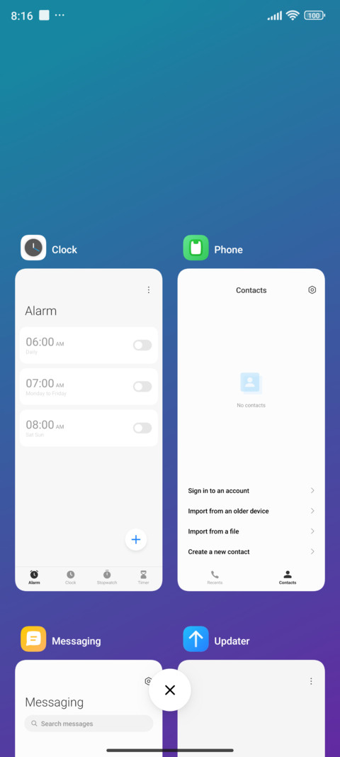 Blues Mix screenshot