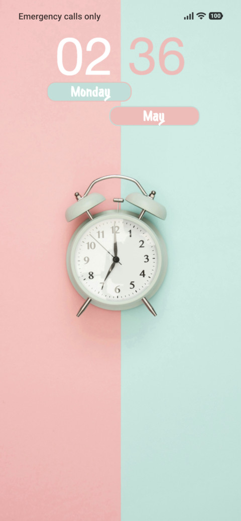 Clock screenshot