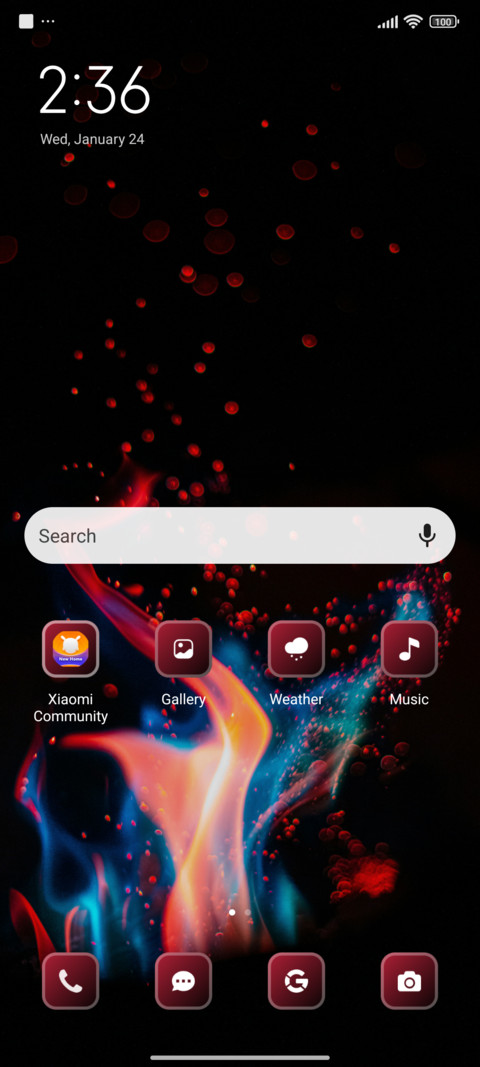 Flame screenshot