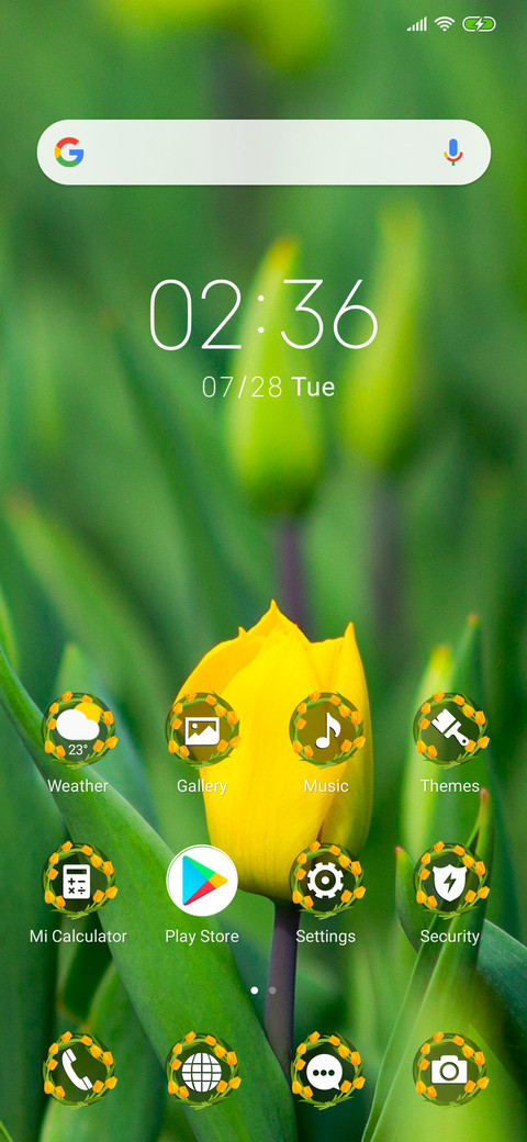 Yellow tulip_3MDS screenshot