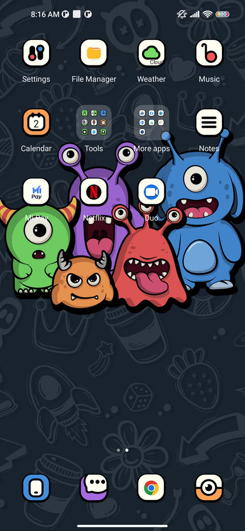 Creative monster screenshot