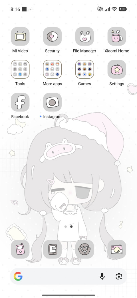 Sleepy Cute Girl screenshot